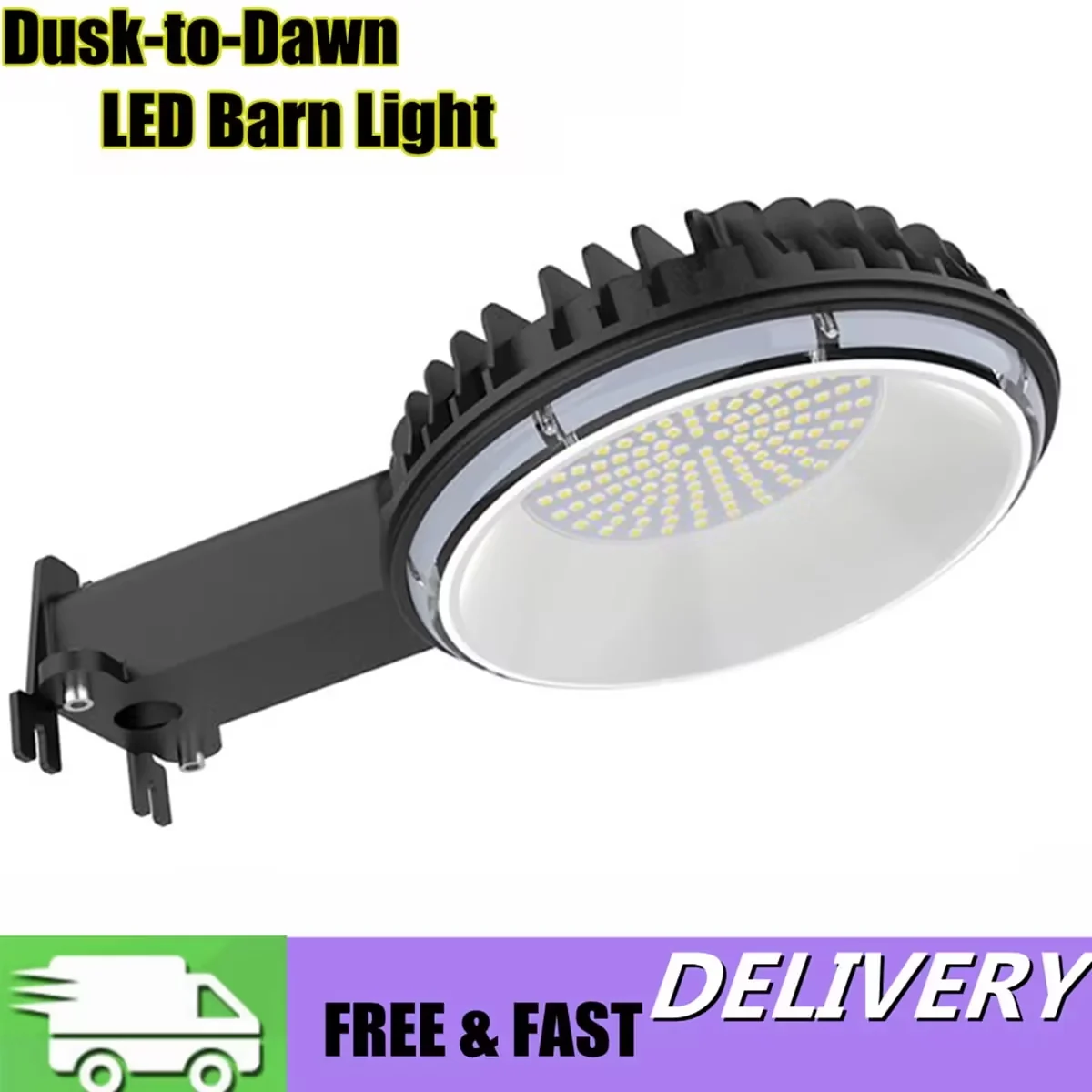 150W 15000LM LED Barn Light Dusk to Dawn Outdoor Security Lighting Waterproof Area Security Lights